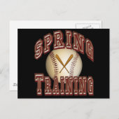 Baseball Spring Training Briefkaart (Voorkant / Achterkant)