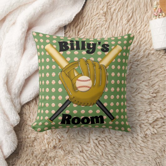 Baseball Square Pillow Kussen (Deken)