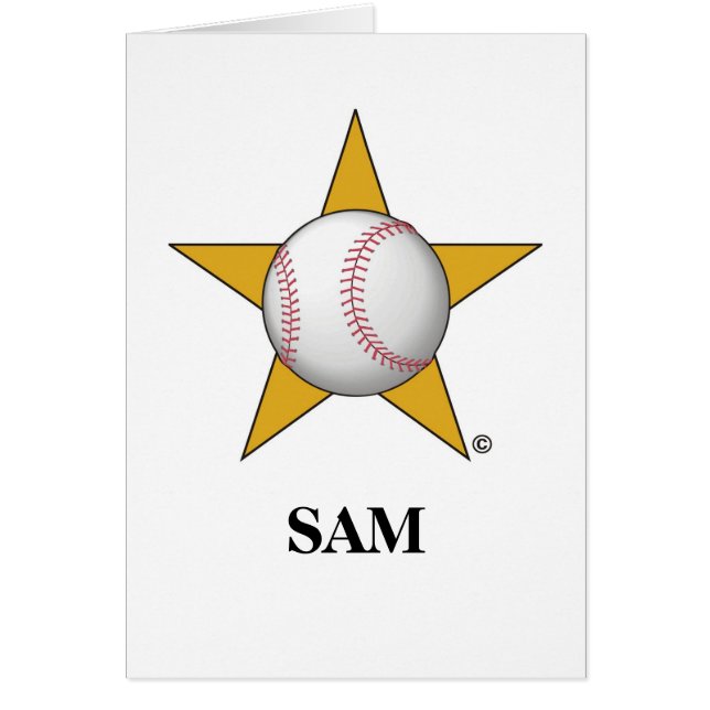 Baseball Star (Voorkant)