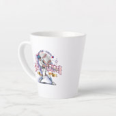 Baseball Stars & Stripes | Tasse à Latte (Angle gauche)