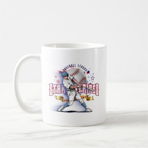 Baseball Stars & Stripes Tasse Classique #11