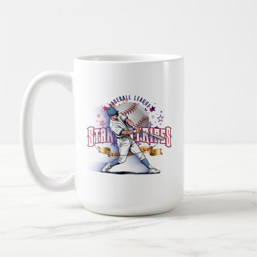 Baseball Stars & Stripes | Tasse Classique #15 (Gauche)