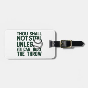 Baseball Stealing Humor Shirt Bagagelabel