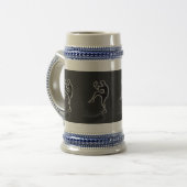 BASEBALL Stein drink niet alleen bier, vier het Bierpul (Voorkant links)