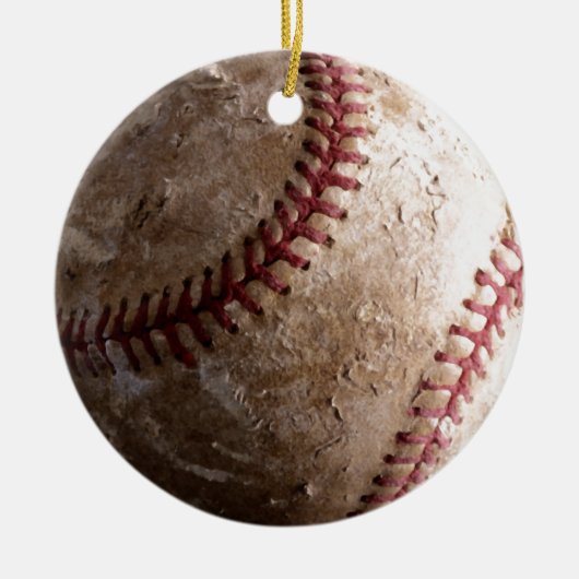 Baseball Stijl Retro Ornament (Voorkant)