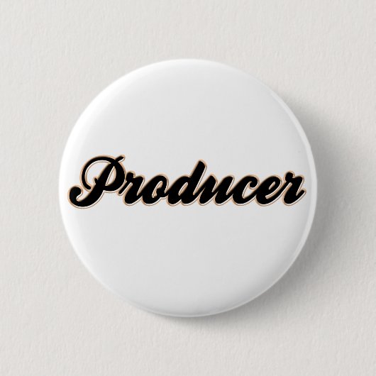 Baseball-stijl van de producent ronde button 5,7 cm (Voorkant)