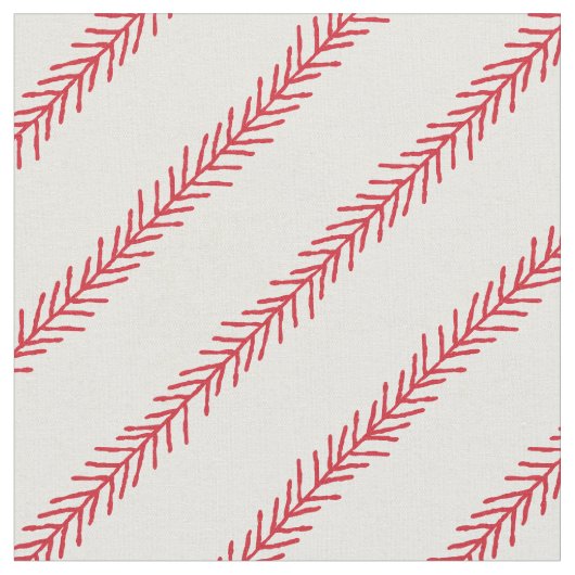 Baseball Stitch Cotton Fabric Stof (Close Up)