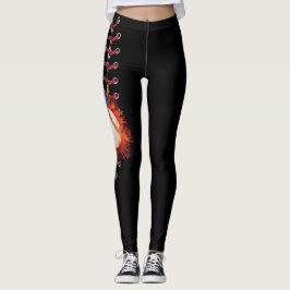 Baseball Stitches 2018 Leggings