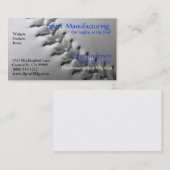 Baseball Stitches Black en White Visitekaartje (Voorkant / Achterkant)