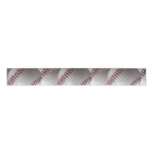 Baseball Stitches Red Grosgrain Lint (Voorkant)