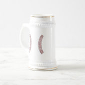 Baseball Stitching Bierpul (Voorkant links)