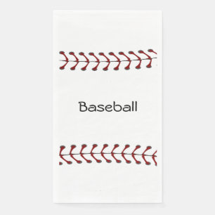 Baseball Stitching Design Guest Towel Napkin Servet