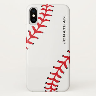 Baseball Stitching Design iPhone X Coque