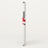 Baseball Stitching Design iPhone X Hoesje (Achterkant / rechts)