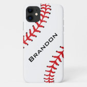Baseball Stitching iPhone 11 Smartphone-Hoesje Case-Mate iPhone Case (Achterkant)