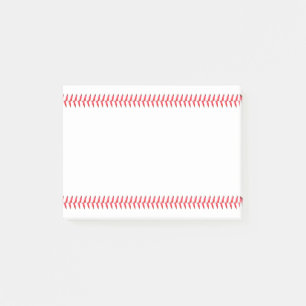 Baseball Stitlement Sport wordt als een soort spor Post-it® Notes