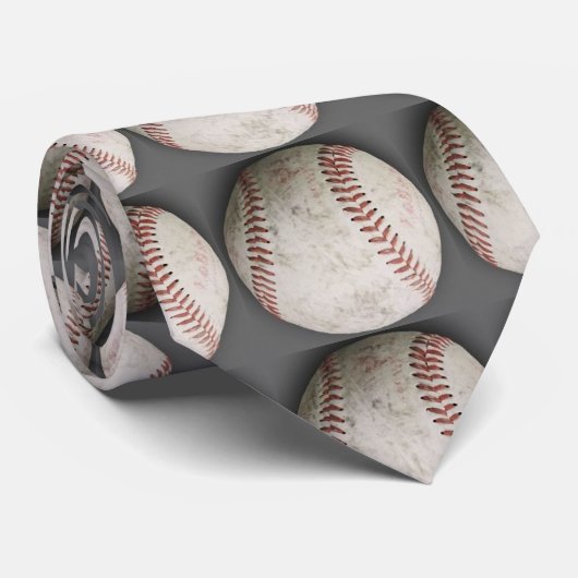Baseball Stropdas (Opgerold)