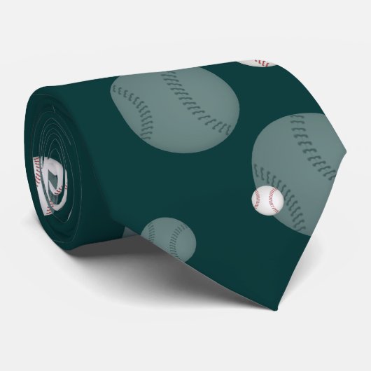 Baseball Stropdas (Opgerold)