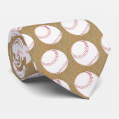 Baseball-Stropdas Stropdas (Opgerold)