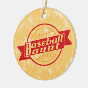 Baseball tante Xmas Decoratie