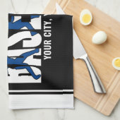 Baseball Team ADD NAAM Kampioen Speler Theedoek (Quarter Fold)