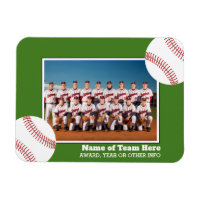 Baseball Team Foto met onderscheiding of jaarlijks