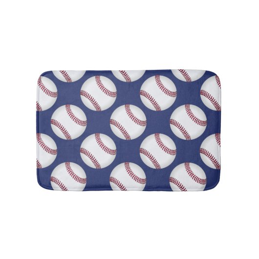 Baseball Team Sports Bath Mat Accessoire (Voorkant)