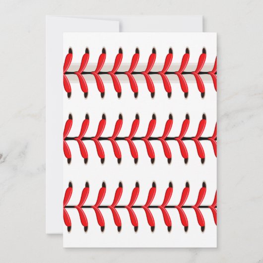 Baseball Theme Birthday (Achterkant)