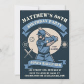 Baseball Theme Birthday (Voorkant)