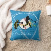 Baseball Theme Personalized Pillow HAMbyWG Kussen (Deken)