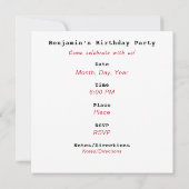 Baseball ThereaHAMbWG Kaart (Achterkant)