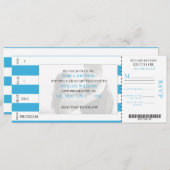 Baseball Ticket Kaart (Voorkant / Achterkant)