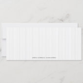 Baseball Ticket Save the Date (Achterkant)