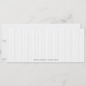 Baseball Ticket Save the Date (Achterkant)