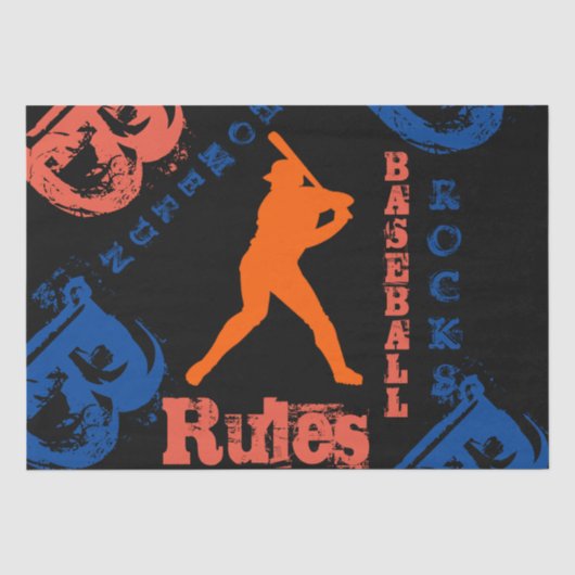 BASEBALL TISSUEPAPIER (Voorkant)