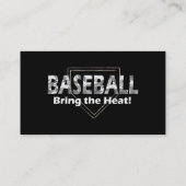 Baseball-touringcarkaart Contactkaartje (Achterkant)