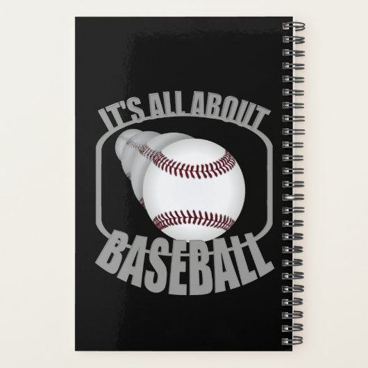 Baseball Tout À Propos De Baseball Planner (Dos)