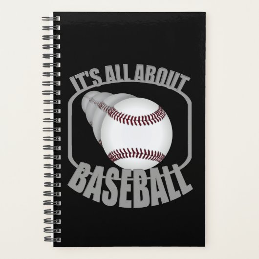 Baseball Tout À Propos De Baseball Planner (Devant)