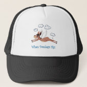 Baseball & Trucker Hat bij het vliegen met Donkeys Trucker Pet (Voorkant)