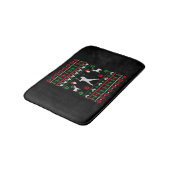 Baseball Ugly met kerstkeuken Badmat (Gekanteld)