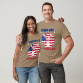 Baseball Umpy Funny Sports Quote Text Graphic T-shirt (Unisex)