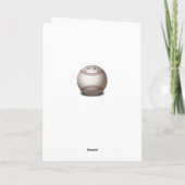 Baseball Valentijn Feestdagen Kaart (Achterkant)