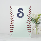 Baseball-ventilator Briefpapier (Staand voorkant)