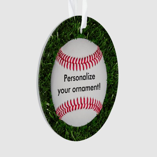 Baseball-versiering Ornament (voorkant)