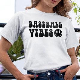 Baseball Vibes T-Shirt, Baseball T-Shirt