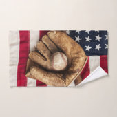 Baseball vintage (Serviette à main)
