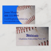 Baseball Visitekaartje (Voorkant / Achterkant)