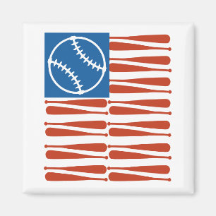 Baseball-vlag Magneet