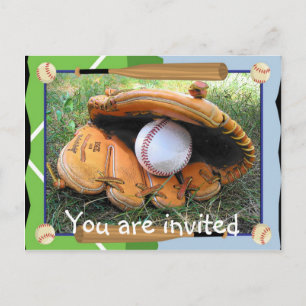 Baseball Vous êtes Invité Cartes postales