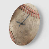 Baseball wandklokken grote klok (Hoek)